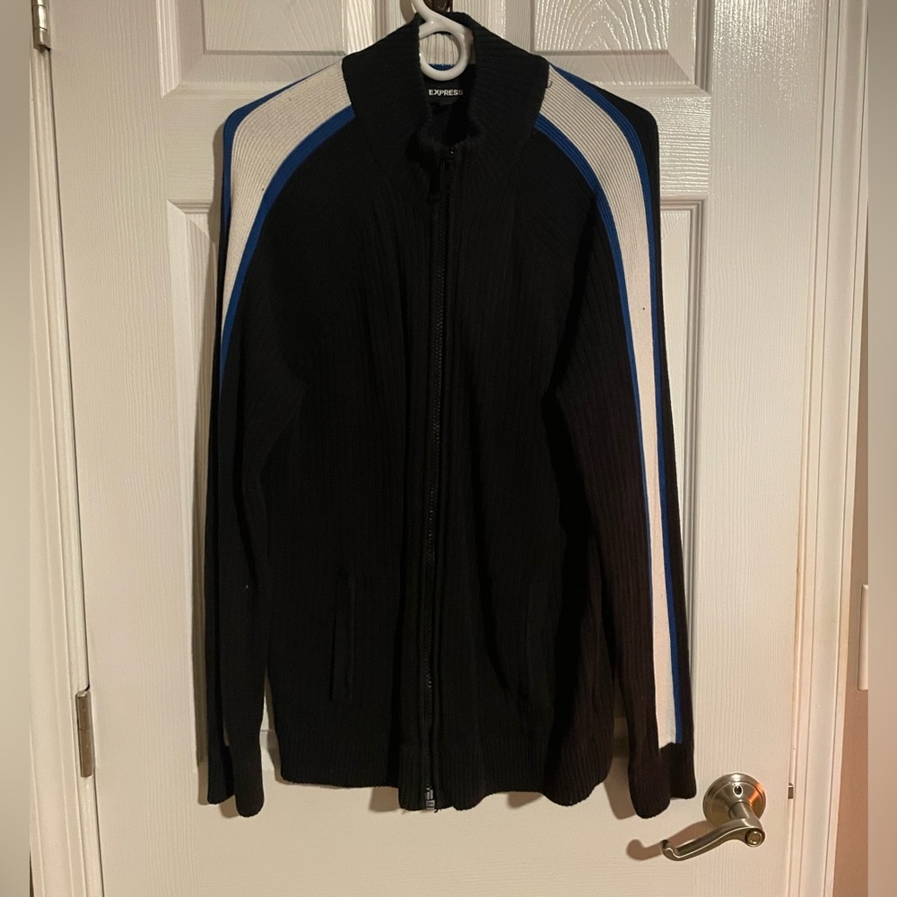 Mens large zipper sweater